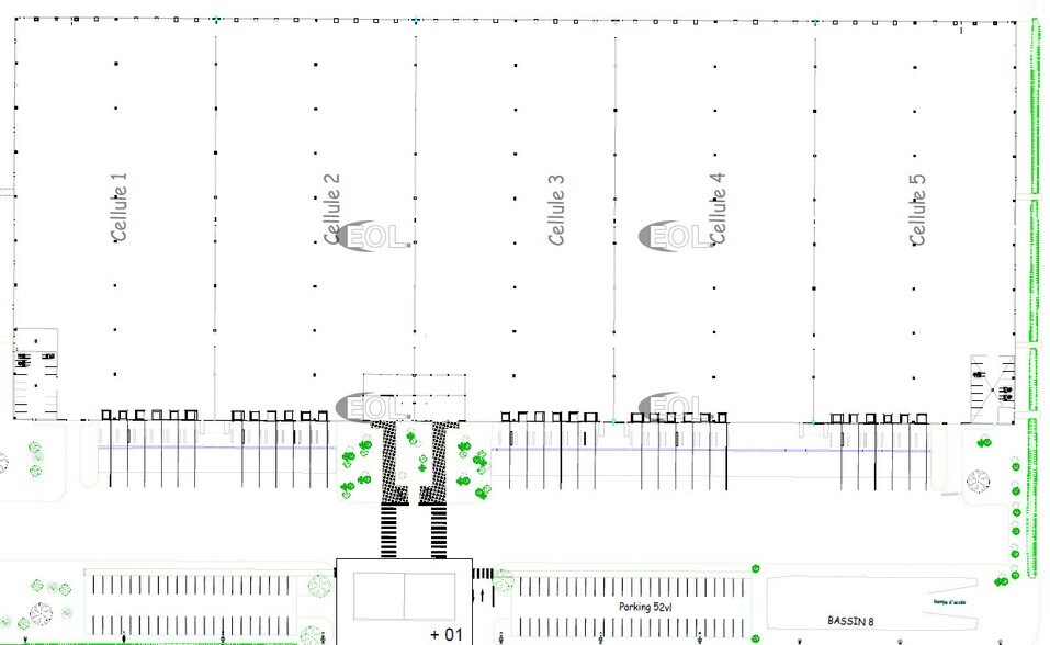 Industrial in Bollène for lease - Site Plan - Image 2 of 3