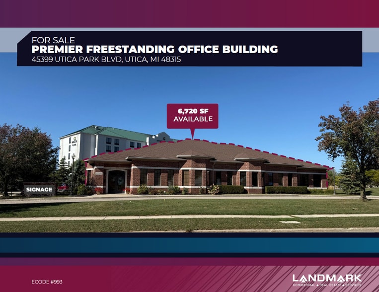 45399 Utica Park Blvd, Utica, MI for sale - Building Photo - Image 1 of 7
