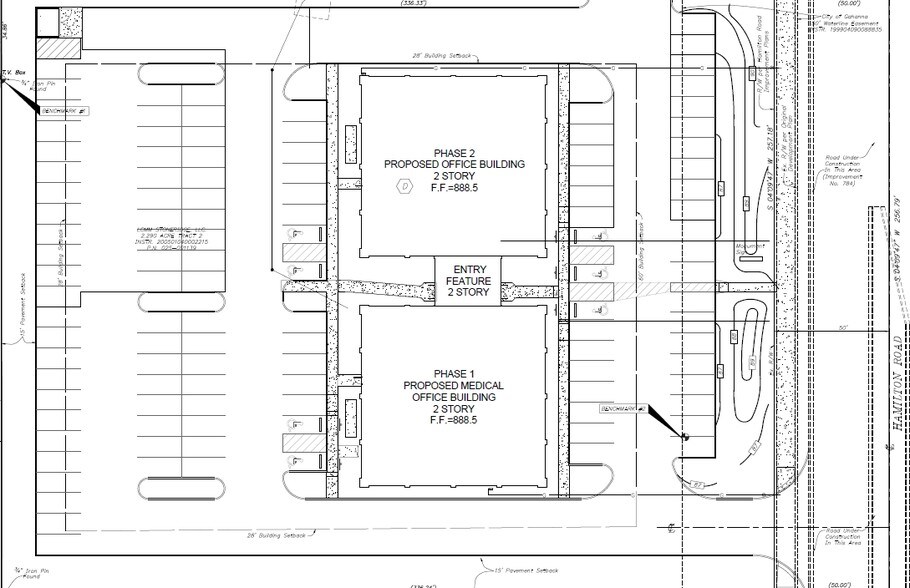 945 N Hamilton Rd, Gahanna, OH à louer - Plan de site - Image 2 de 2
