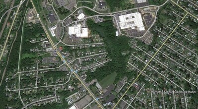103 Columbia Tpke, Rensselaer, NY - Aérien Vue de la carte