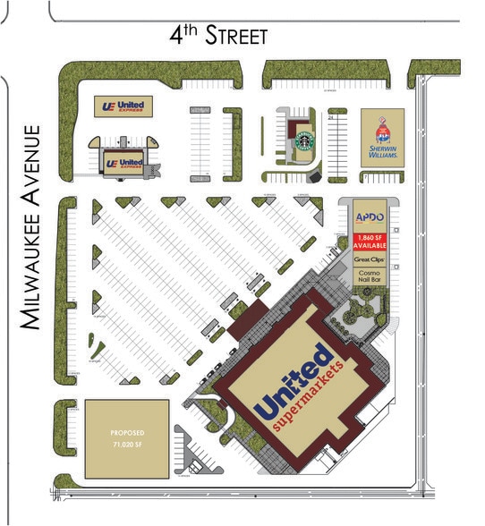 4th and Milwaukee Ave, Lubbock, TX for lease - Building Photo - Image 3 of 4