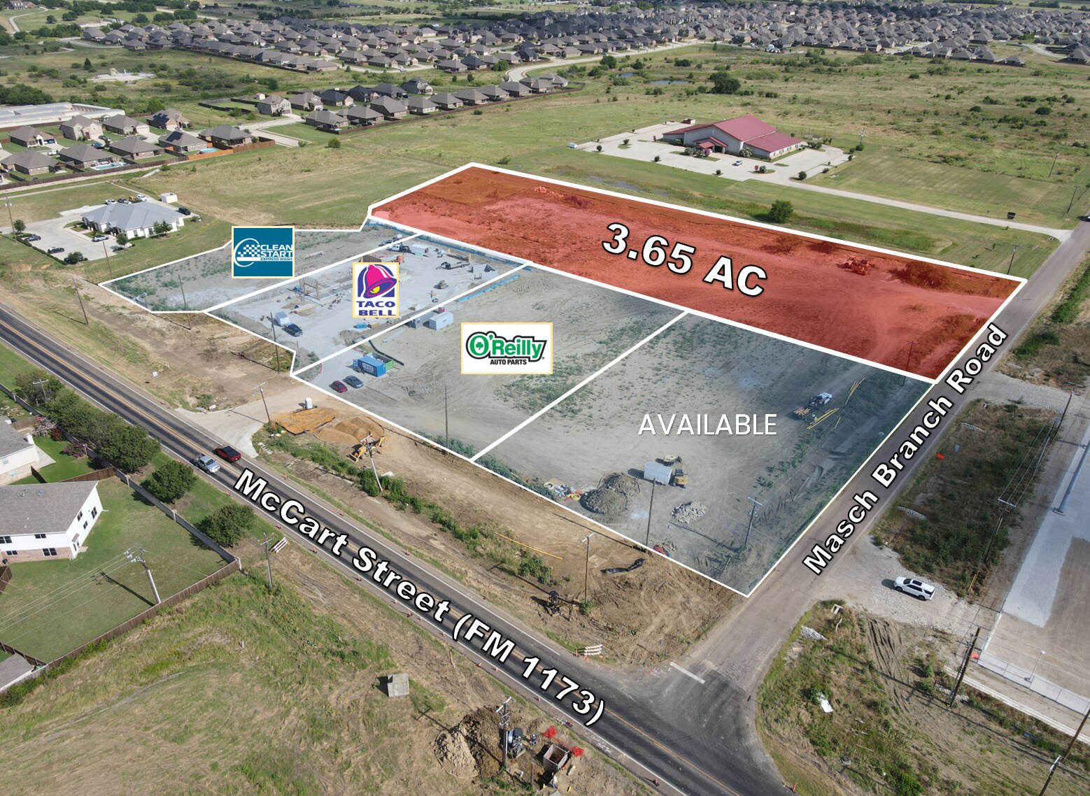 1691 McCart St, Krum, TX à vendre Photo du bâtiment- Image 1 de 2