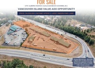 Plus de détails pour 2701 Alberni Hwy, Qualicum Beach, BC - Vente au détail à vendre