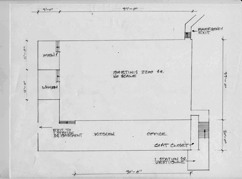 1-5 Station Sq, Forest Hills, NY for lease - Typical Floor Plan - Image 2 of 2