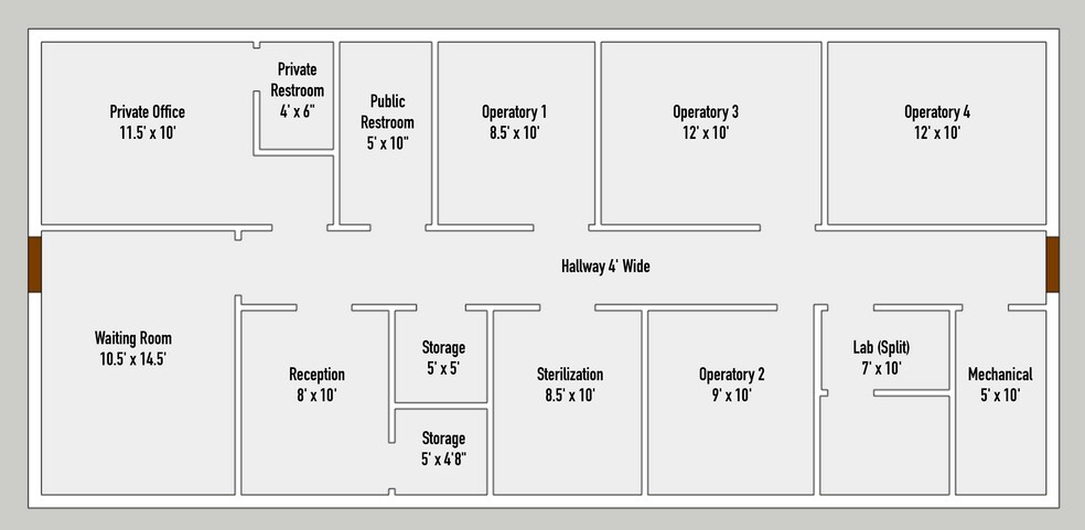 219 N Oak Ave, Cookeville, TN à louer - Plan d’étage - Image 2 de 23