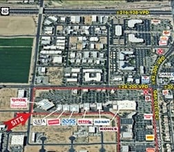 1400-1474 N Cooper Rd, Gilbert, AZ - Aerial map view
