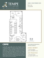 1400 E Southern Ave, Tempe, AZ for lease Floor Plan- Image 1 of 1