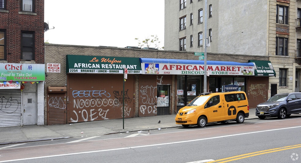 2252-2254 Webster Ave, Bronx, NY à vendre - Photo du bâtiment - Image 2 de 2