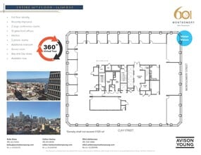 601 Montgomery St, San Francisco, CA for lease Floor Plan- Image 2 of 4