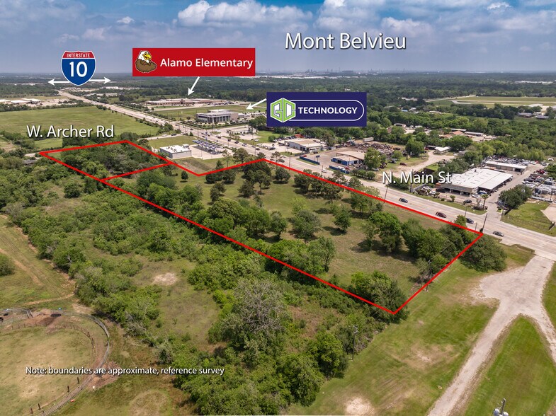 N Main St & W Archer Rd, Baytown, TX for sale - Aerial - Image 3 of 6