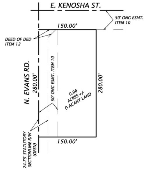 5201 Kenosha Street, Broken Arrow, OK à vendre - Plan de site - Image 2 de 2