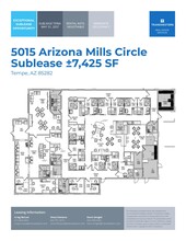 5015 S Arizona Mills Cir, Tempe, AZ à louer Plan d  tage- Image 2 de 2