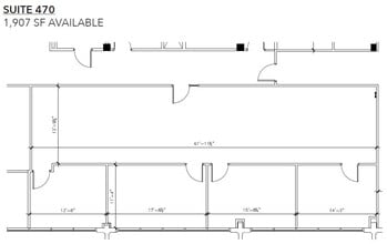 1111 E Touhy Ave, Des Plaines, IL for lease Floor Plan- Image 1 of 1