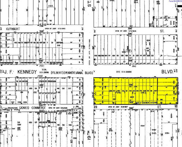 1880 John F Kennedy Blvd, Philadelphia, PA à louer - Plan cadastral - Image 2 de 25