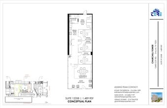 12400 Coit Rd, Dallas, TX for lease Floor Plan- Image 2 of 2