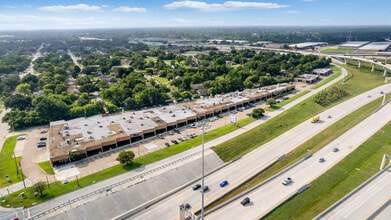 7505-7563 South Fwy, Houston, TX - AÉRIEN Vue de la carte