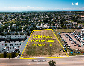 TBD 23rd, Evans, CO - aerial  map view - Image1