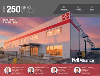 More details for 120 Greg St, Sparks, NV - Industrial for Lease
