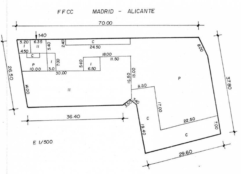 Carrer Altos de la Condomina, 140, Villena, Alicante for sale - Site Plan - Image 3 of 4