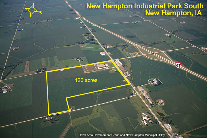 Hwy 18 & 220th St S, New Hampton, IA for sale - Aerial - Image 1 of 1