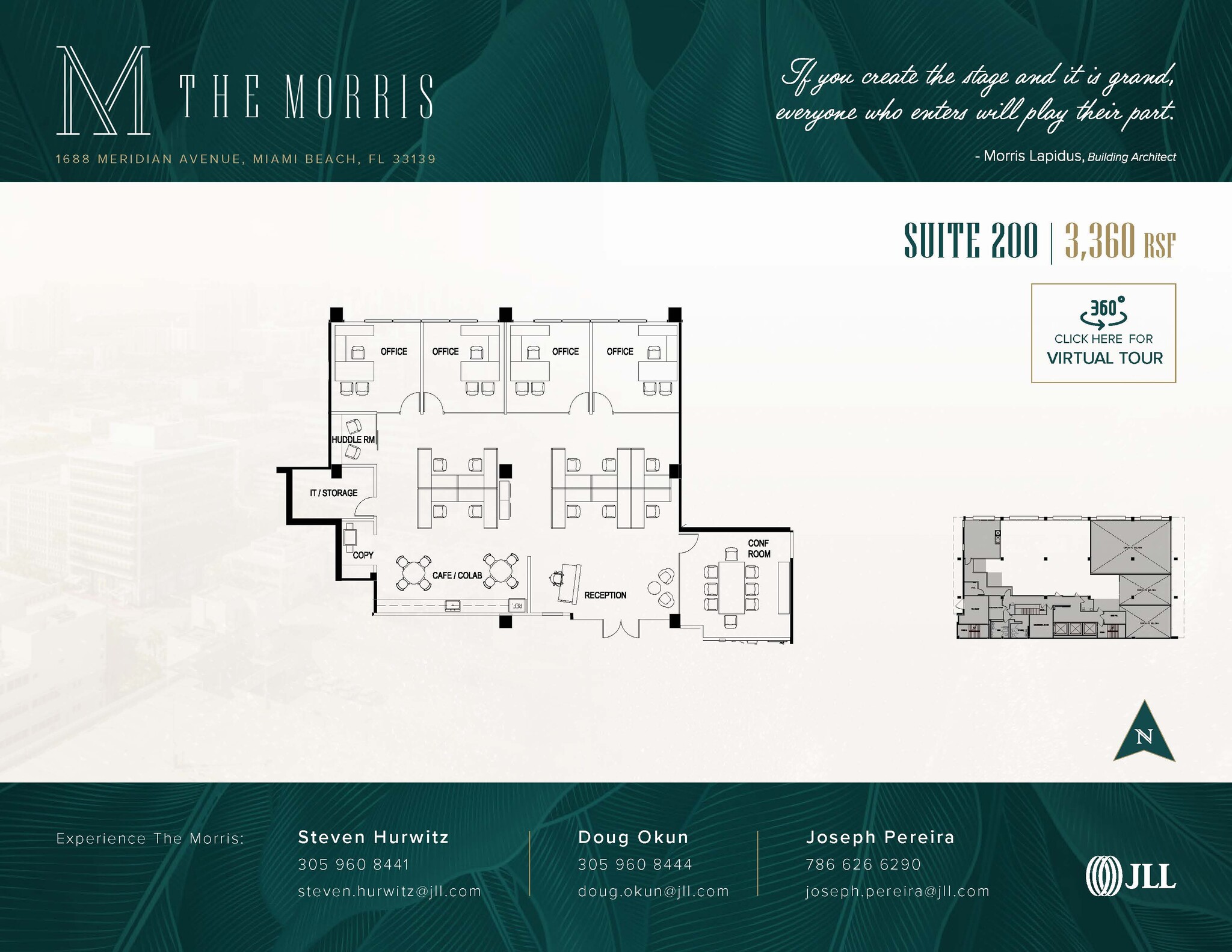 1688 Meridian Ave, Miami Beach, FL for lease Floor Plan- Image 1 of 1