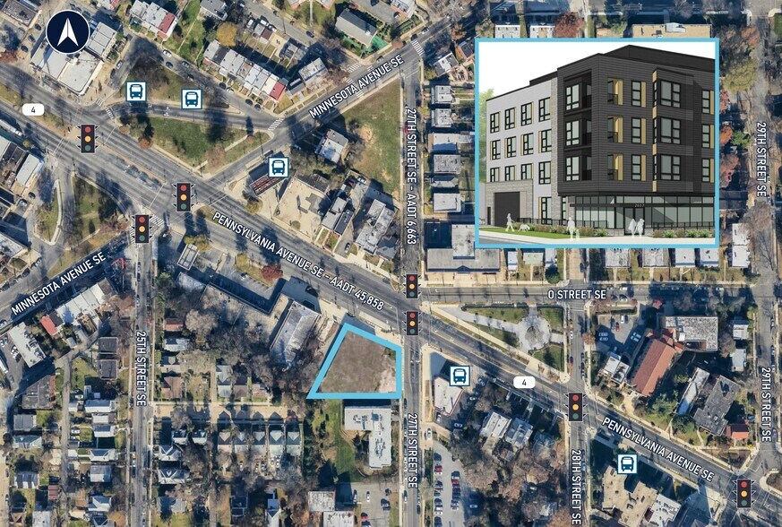 2617 Pennsylvania Ave SE, Washington, DC à vendre - Photo du bâtiment - Image 1 de 8