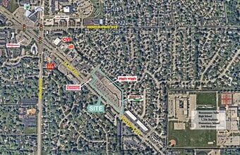 N81W15066-N81W15182 Appleton Ave, Menomonee Falls, WI - Aerial map view - Image1