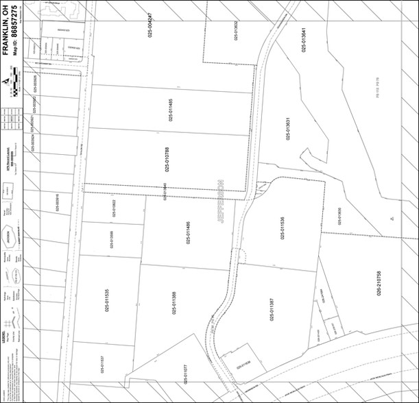 690 Morrison Rd, Columbus, OH à louer - Plan cadastral - Image 2 de 6