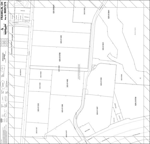 690 Morrison Rd, Columbus, OH for sale Plat Map- Image 1 of 9