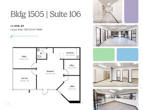 1575 W University Dr, Tempe, AZ à louer Plan d’étage- Image 1 de 7