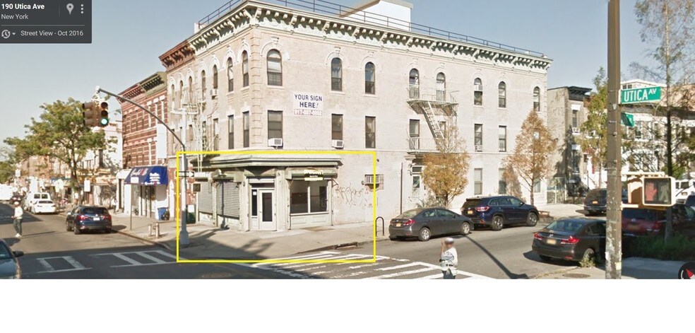 187 Utica Ave, Brooklyn, NY à louer - Photo du bâtiment - Image 1 de 6