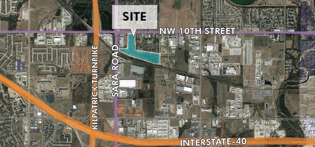NW 10th St. & Sara Rd, Oklahoma City, OK à vendre Photo du bâtiment- Image 1 de 2
