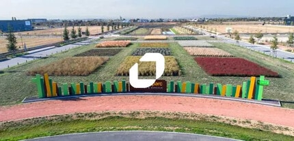 Genas - Aérien  Vue de la carte