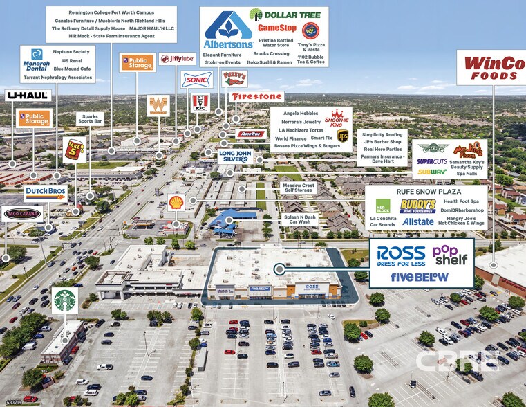 5196 Rufe Snow Dr, North Richland Hills, TX à vendre - Photo du bâtiment - Image 2 de 4