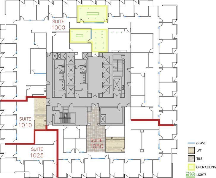 5 Park Plaza, Irvine, CA à louer Plan d  tage- Image 1 de 1