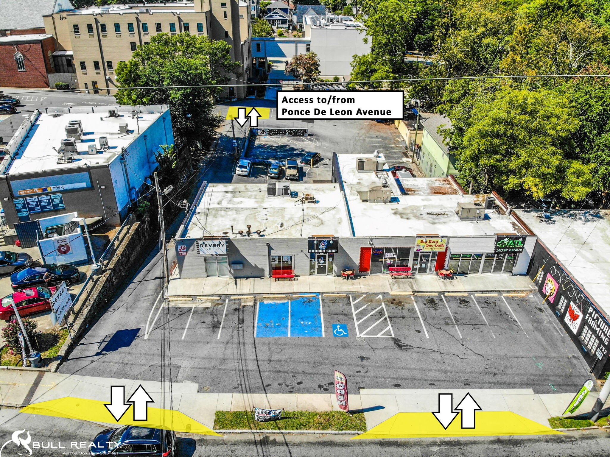 728 Monroe Dr NE, Atlanta, GA for lease Aerial- Image 1 of 42