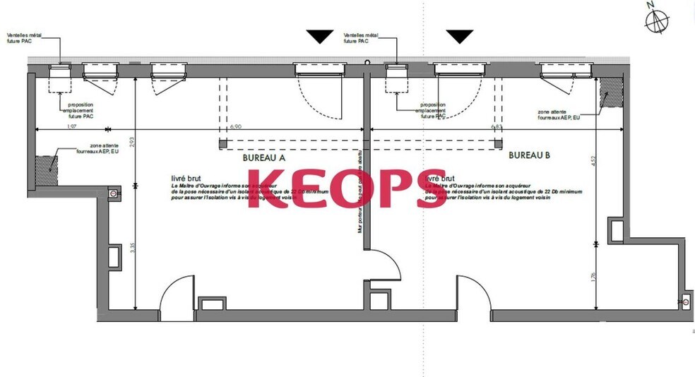 Boulevard Pierre Et Marie Curie, Toulouse for sale - Floor Plan - Image 2 of 9