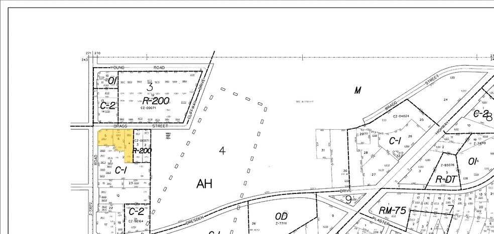 3693 Clairmont Rd, Chamblee, GA à louer - Plan cadastral - Image 2 de 2