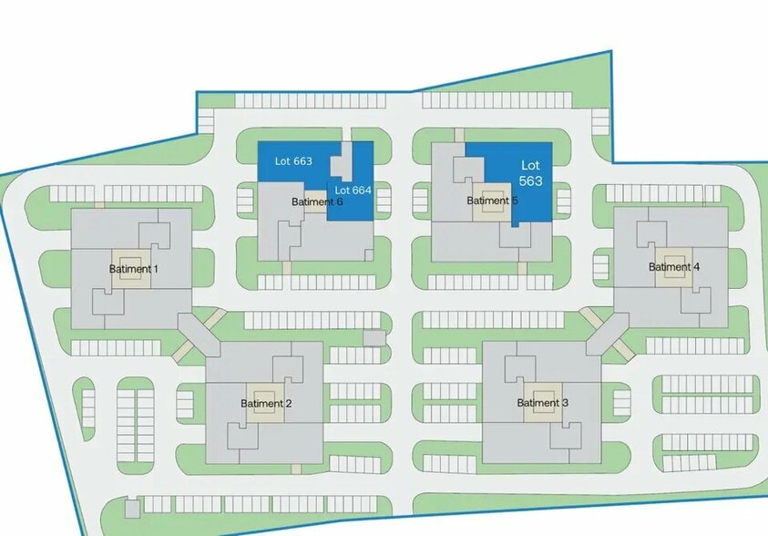 Flex in Roissy-en-France for lease - Site Plan - Image 3 of 5