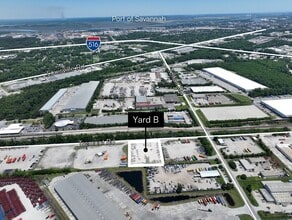 425 Telfair Rd, Savannah, GA for lease Aerial- Image 2 of 4