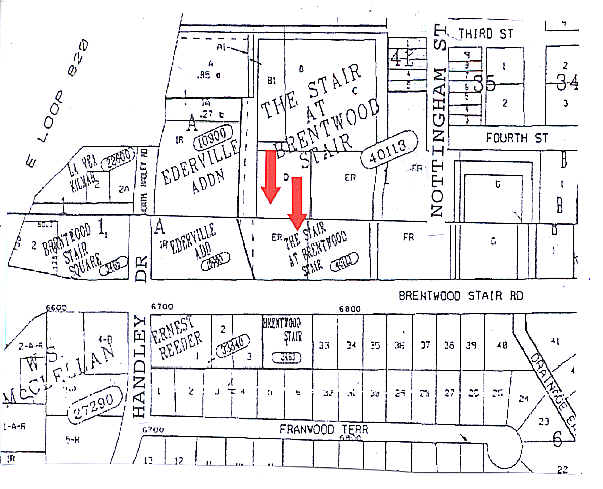 6737 Brentwood Stair Rd, Fort Worth, TX à vendre - Plan cadastral - Image 3 de 7