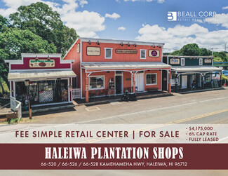 More details for 66-526 Kamehameha Hwy, Haleiwa, HI - Retail for Sale