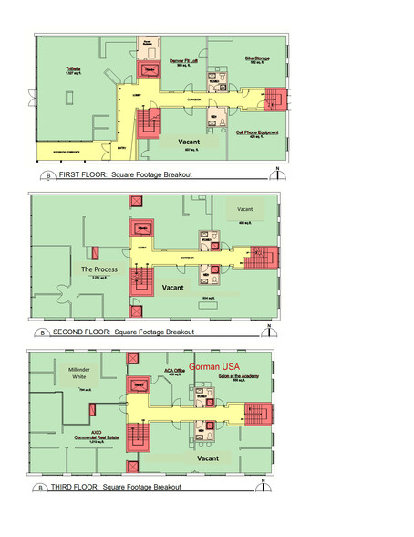 1060 Bannock St, Denver, CO à louer - Plan d’étage - Image 2 de 21