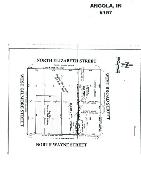 211 N Wayne St, Angola, IN à louer - Plan de site - Image 2 de 5