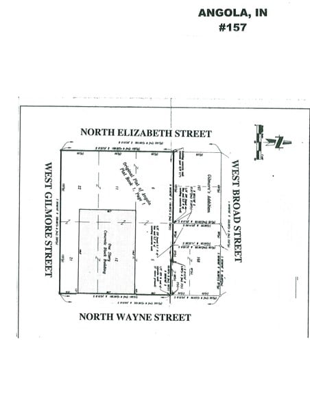 211 N Wayne St, Angola, IN for lease - Site Plan - Image 2 of 5
