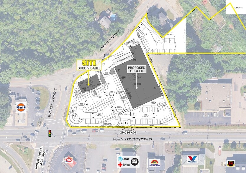 211 Main St, Weymouth, MA for lease - Building Photo - Image 2 of 2