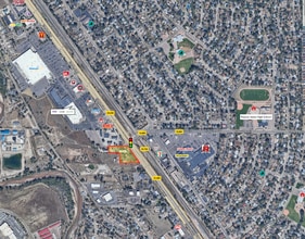 5195 Fontaine Blvd, Fountain, CO - Aerial  map view