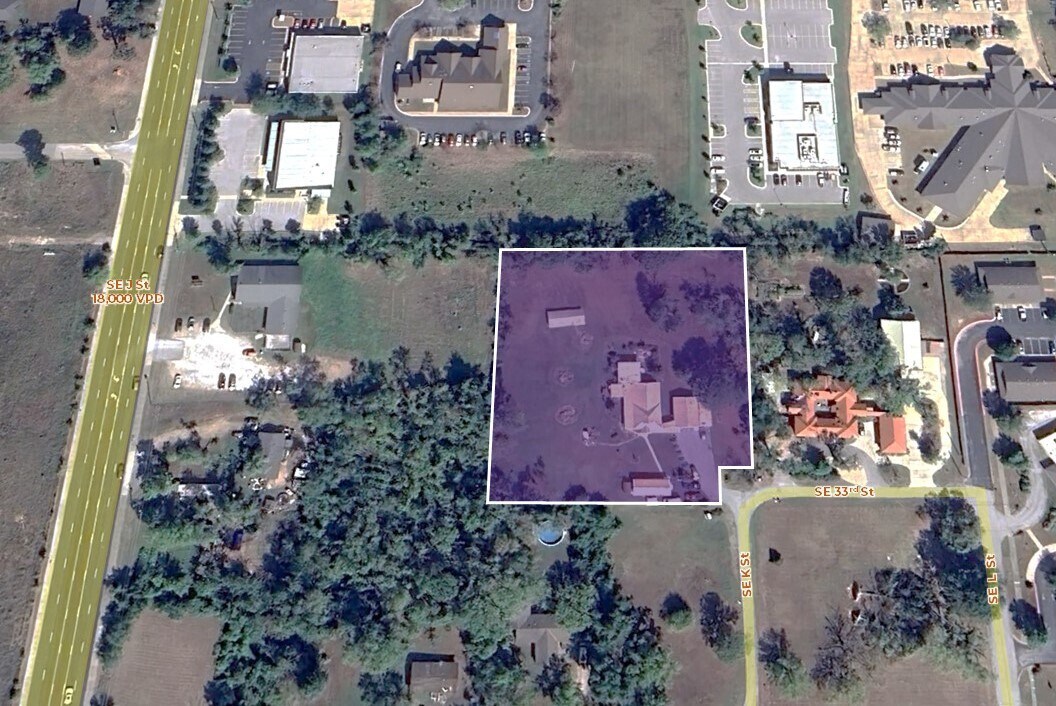 1117 & 1119 SE 33rd St st, Bentonville, AR for sale Aerial- Image 1 of 3