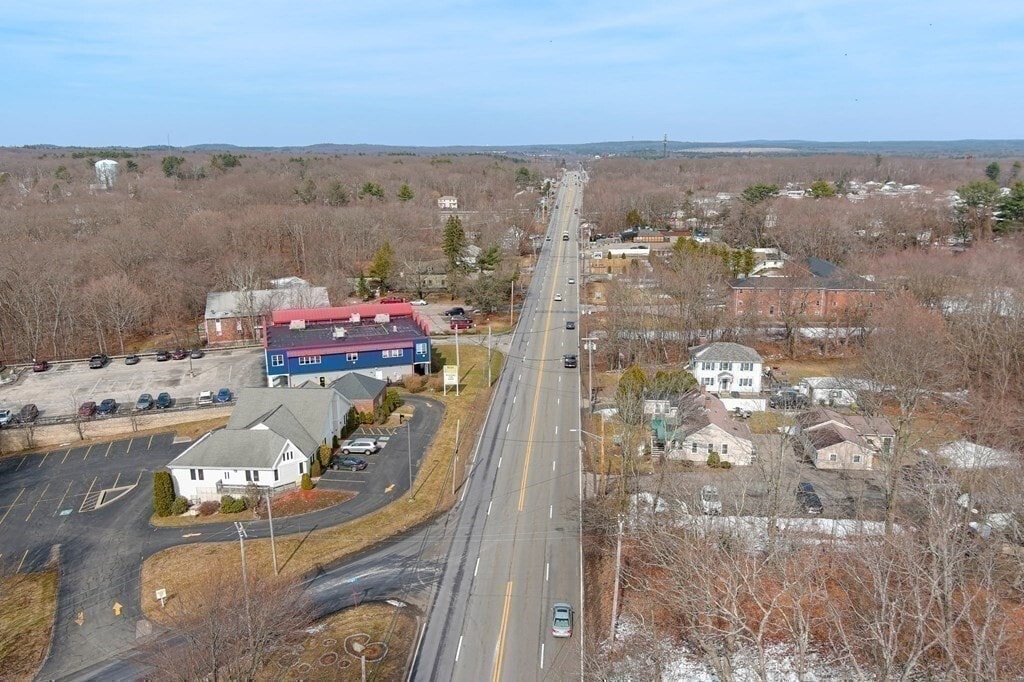 12 Washington St, Plainville, MA for lease Aerial- Image 1 of 6
