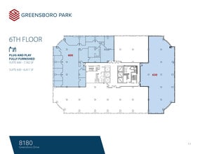 8180-8200 Greensboro Dr, McLean, VA for lease Floor Plan- Image 1 of 1